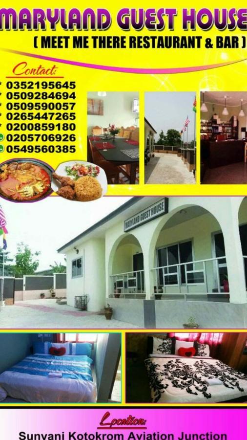 Maryland Guest House Sunyani Eksteriør billede